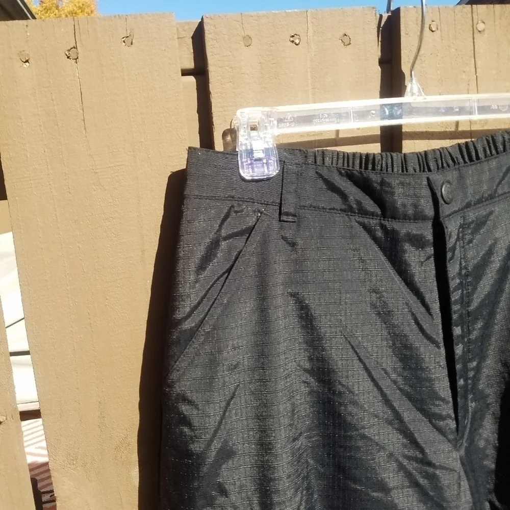 Columbia techtonite black ski pants unisex